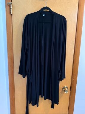 Old Navy Black Women's Robe